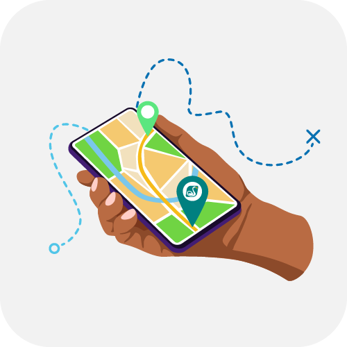 Simply Connect's mobile software (click to read more)